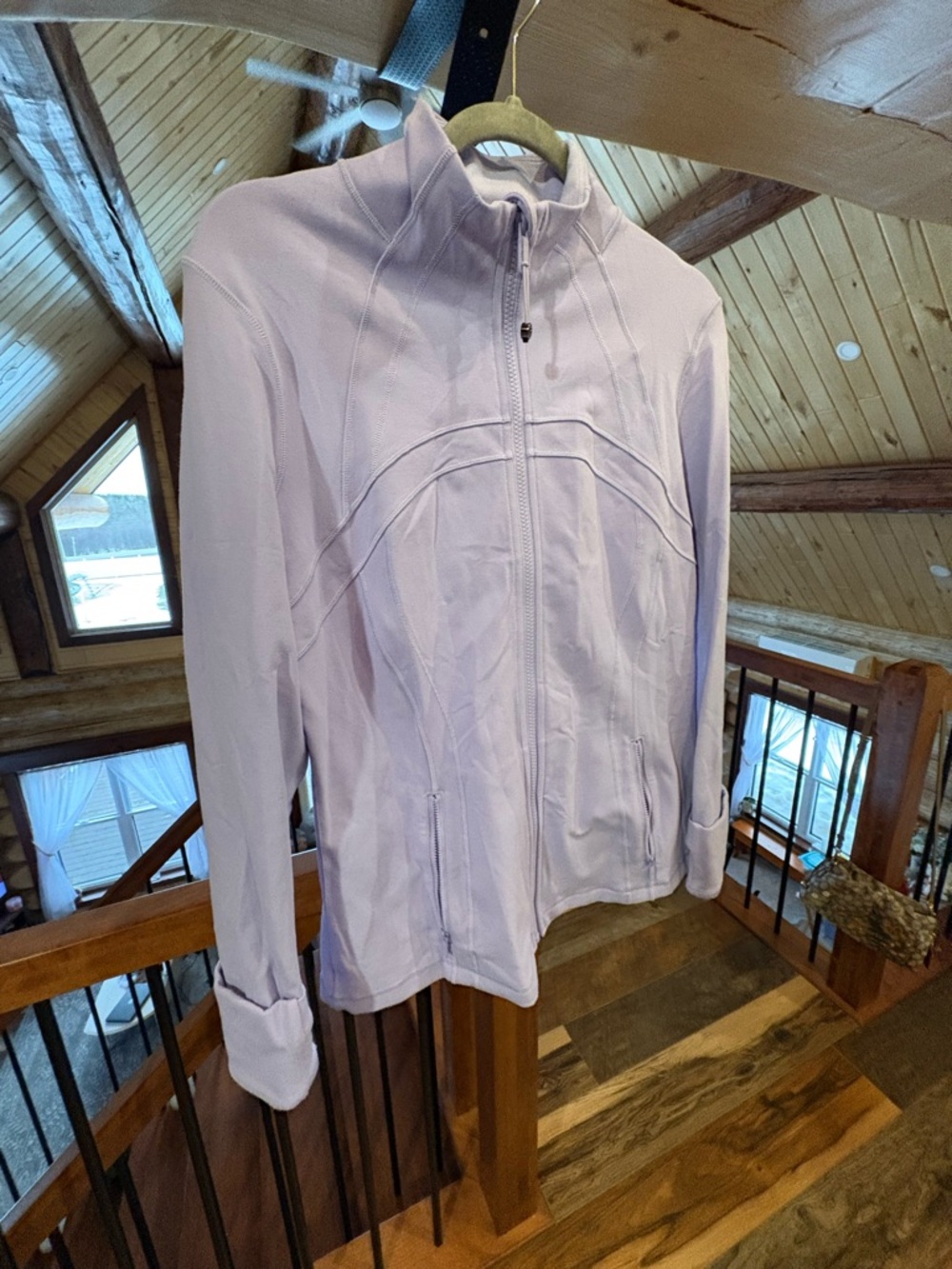 lululemon athletica Lavender Zip Utility Jacket